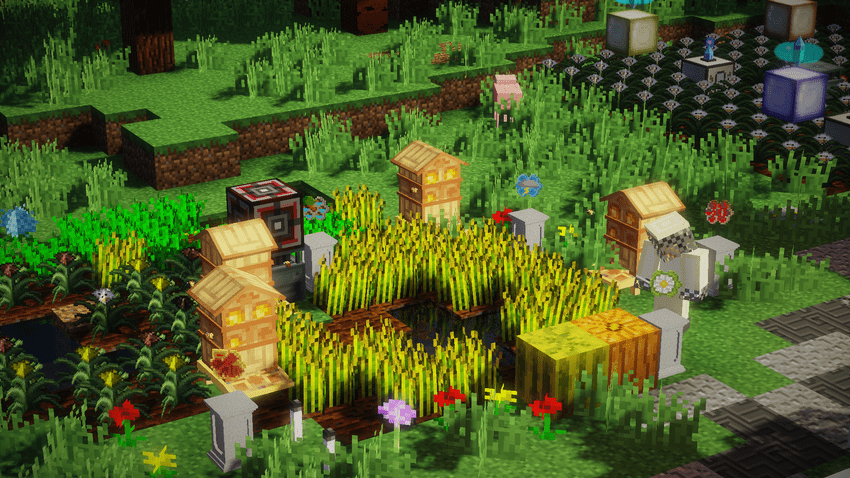 Сервер с модами HiTech-Mobile №1