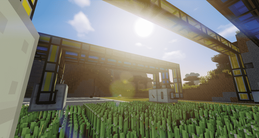 Сервер с модами HiTech №4