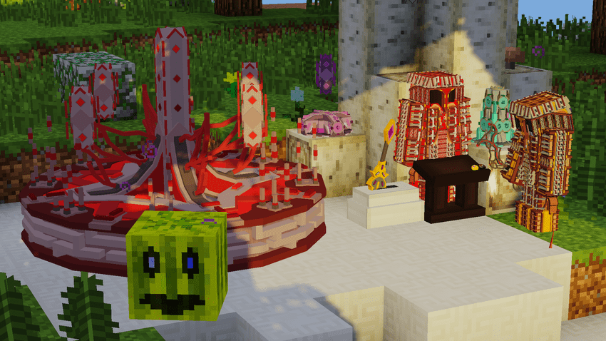 Сервер с модами MagicRPG-Mobile №1