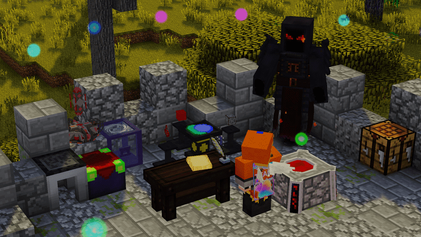 Сервер с модами MagicRPG-Mobile №4