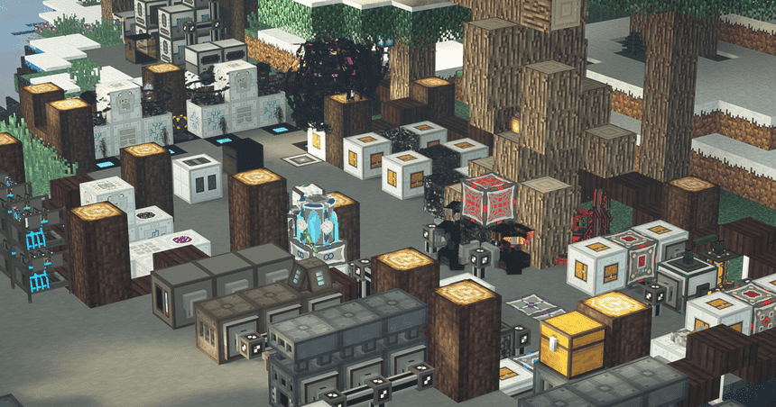 Сервер с модами MagicalTech №2