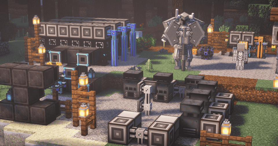 Сервер с модами NanoTech №4