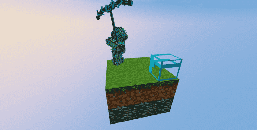 Сервер с модами OneBlock №1