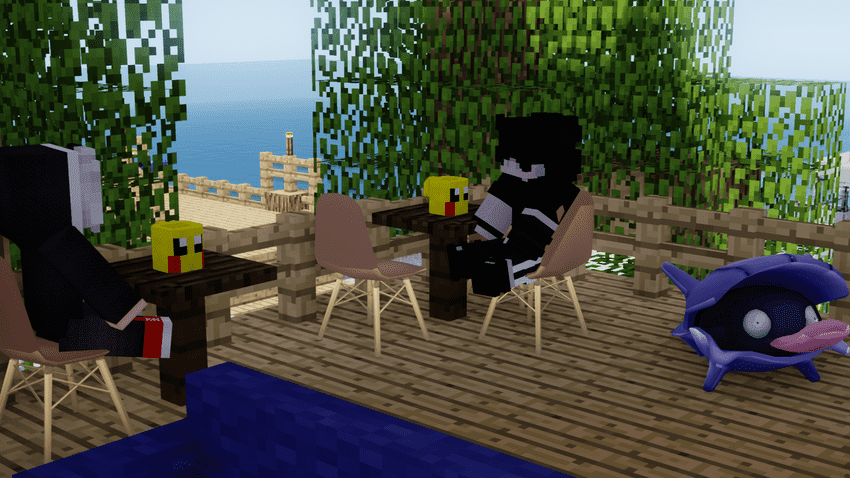 Сервер с модами Pixelmon-Mobile №1