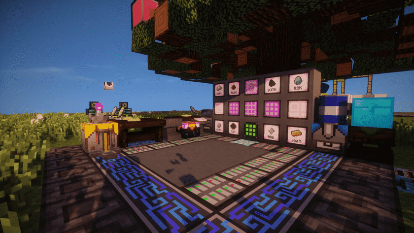 Сервер с модами SkyTech №1