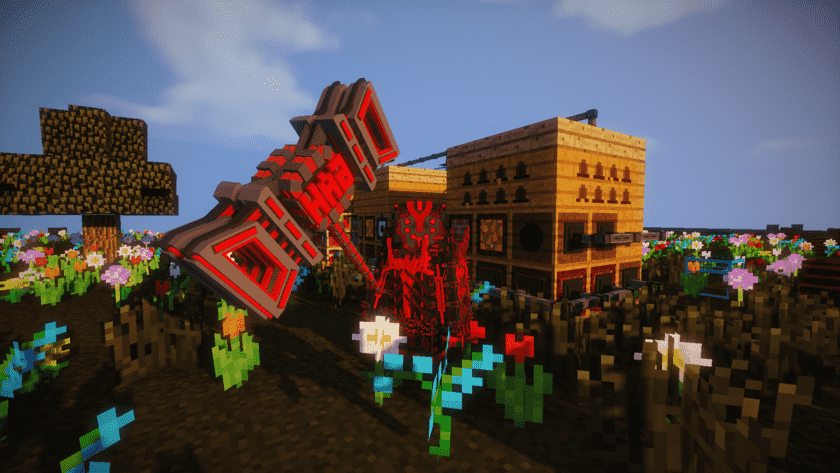 Сервер с модами SkyTech №7