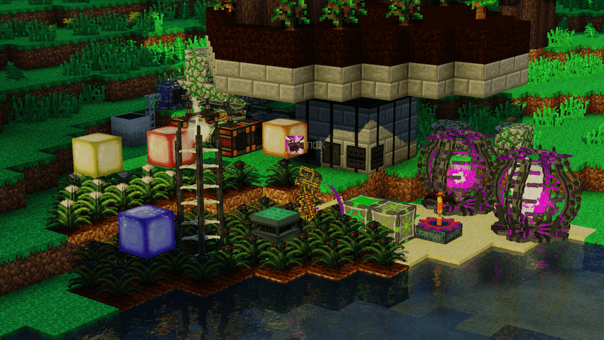 Сервер с модами TechnoMagic-Mobile №4