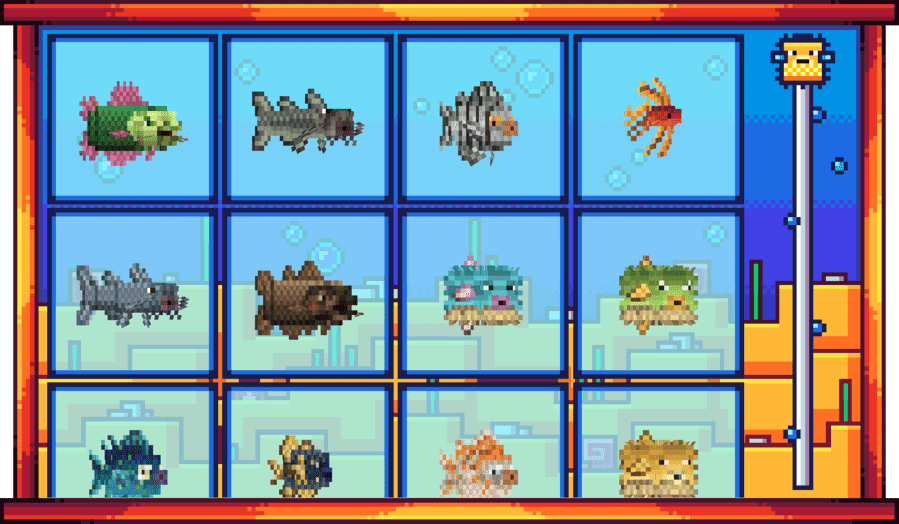 Меню удочки