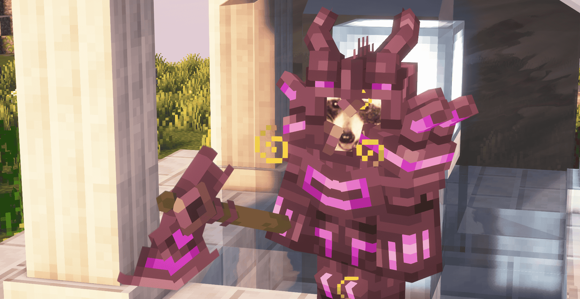 Топор из сплава драконьей стали