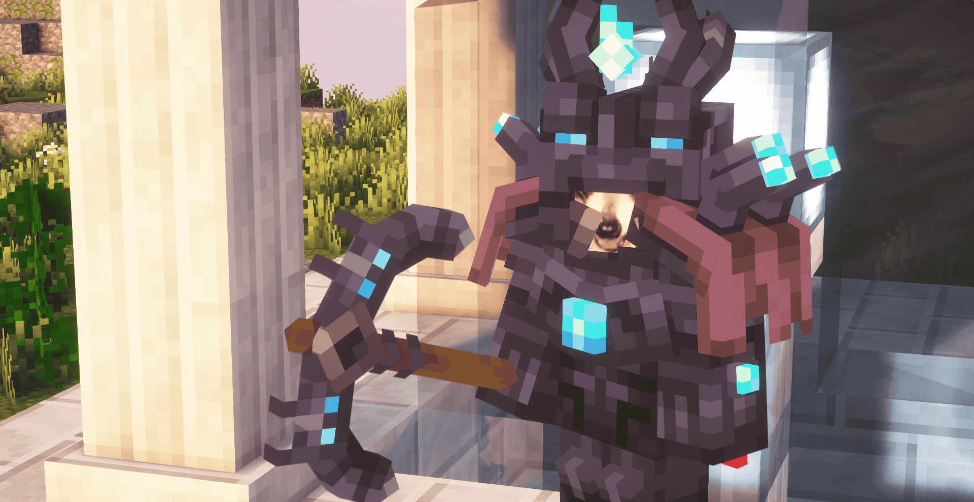 Кирка из пропитанного маной сплава