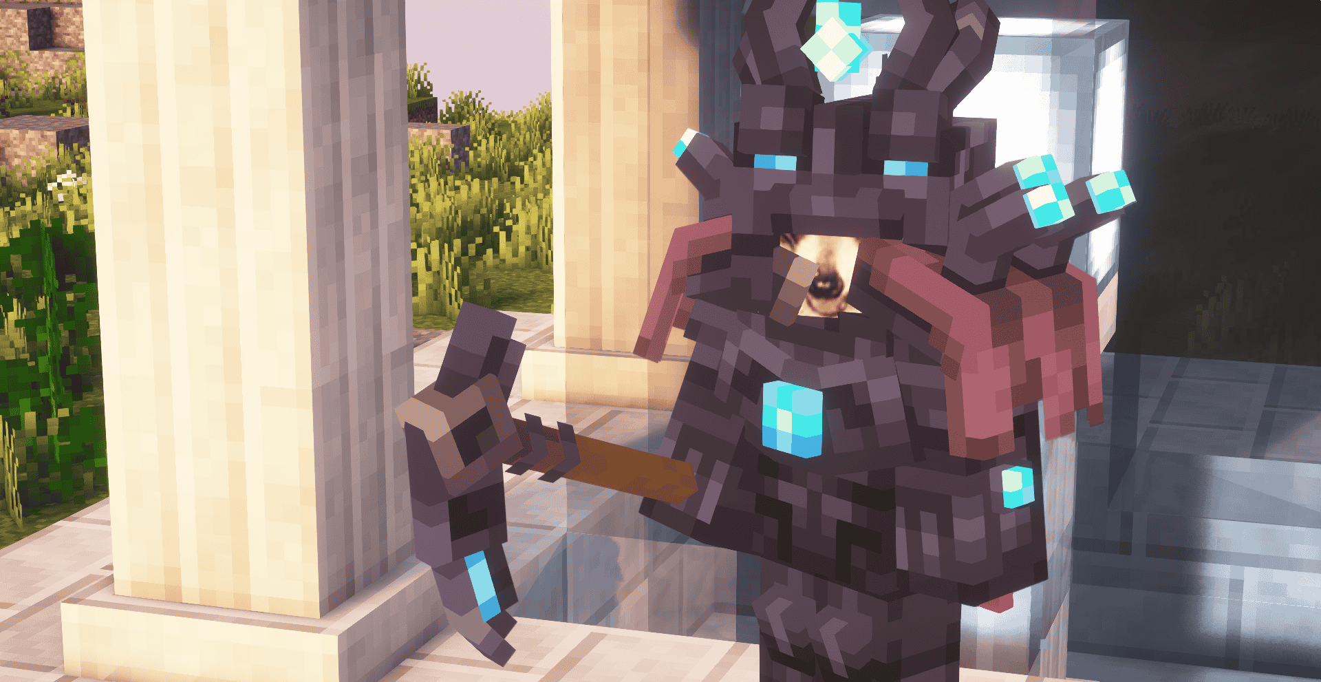 Мотыга из пропитанного маной сплава