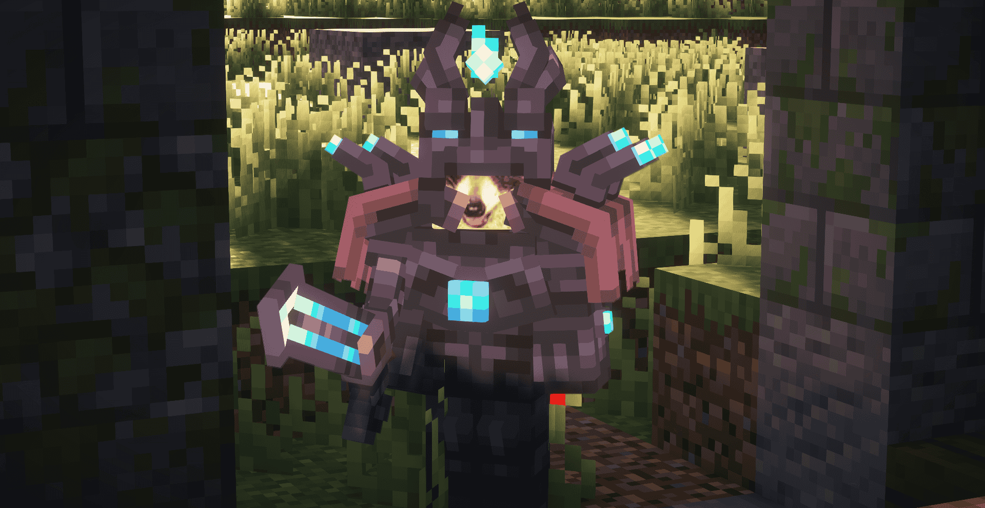 Комплект брони из пропитанного маной сплава