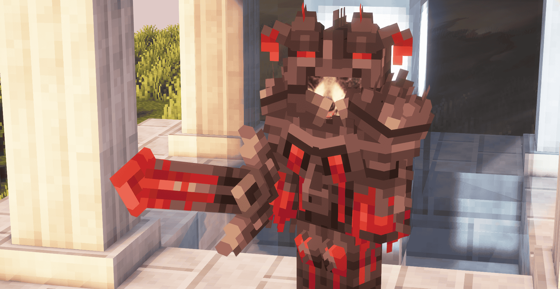 Меч из пропитанного кровью сплава