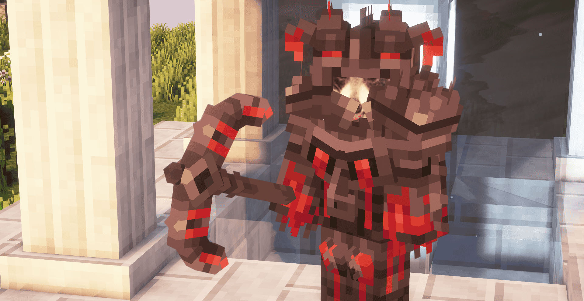 Кирка из пропитанного кровью сплава