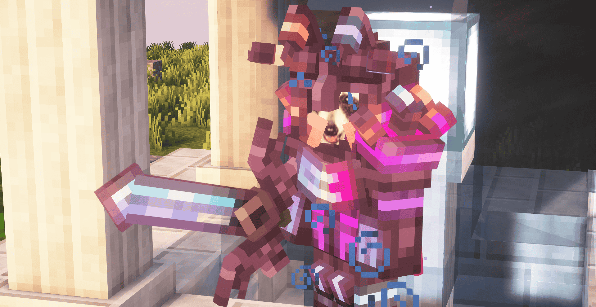 Меч из мульти-сплава из драконьей стали