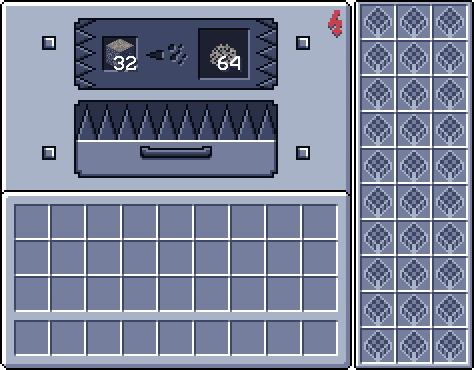 Интерфейс улучшенного дробителя CubixAEIntegrations:IC2
