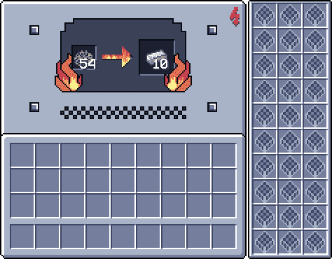 Интерфейс улучшенной электропечи CubixAEIntegrations:IC2